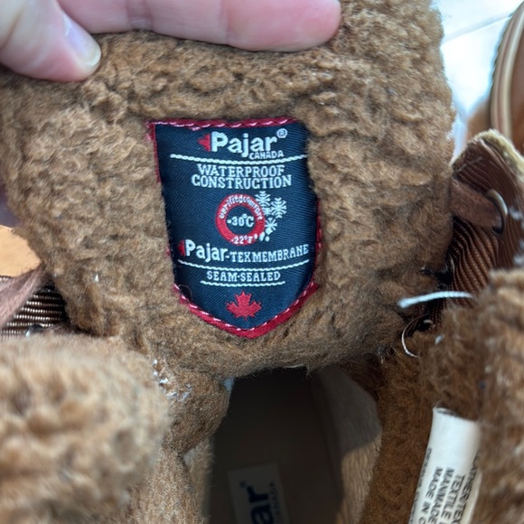 Pajar Brown Leather Boots in 10 - Picture 4 of 5